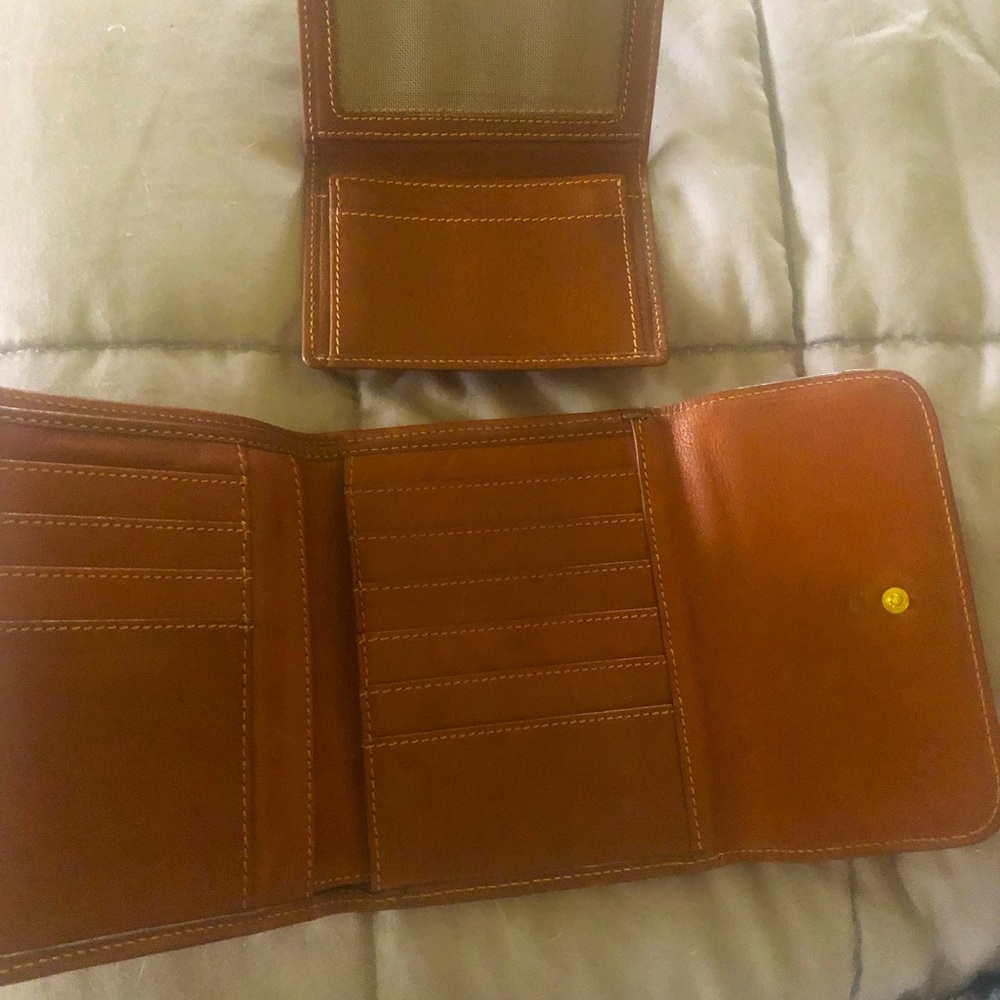 Ghurka wallet and card case- never used.
